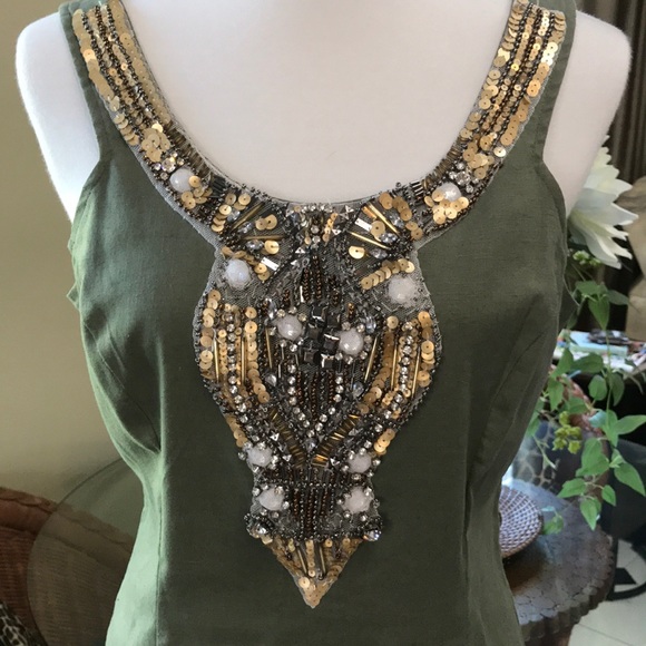 Boston Proper Dresses & Skirts - 🌿Boston Proper Embellished Stretch Dress